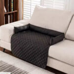 Velvet Pet Sofa Bed - Image 10
