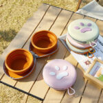2 in 1 Foldable Travel Pet Bowl - Image 3