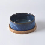 Ceramic Bowls w/ Wooden Tray - Image 10